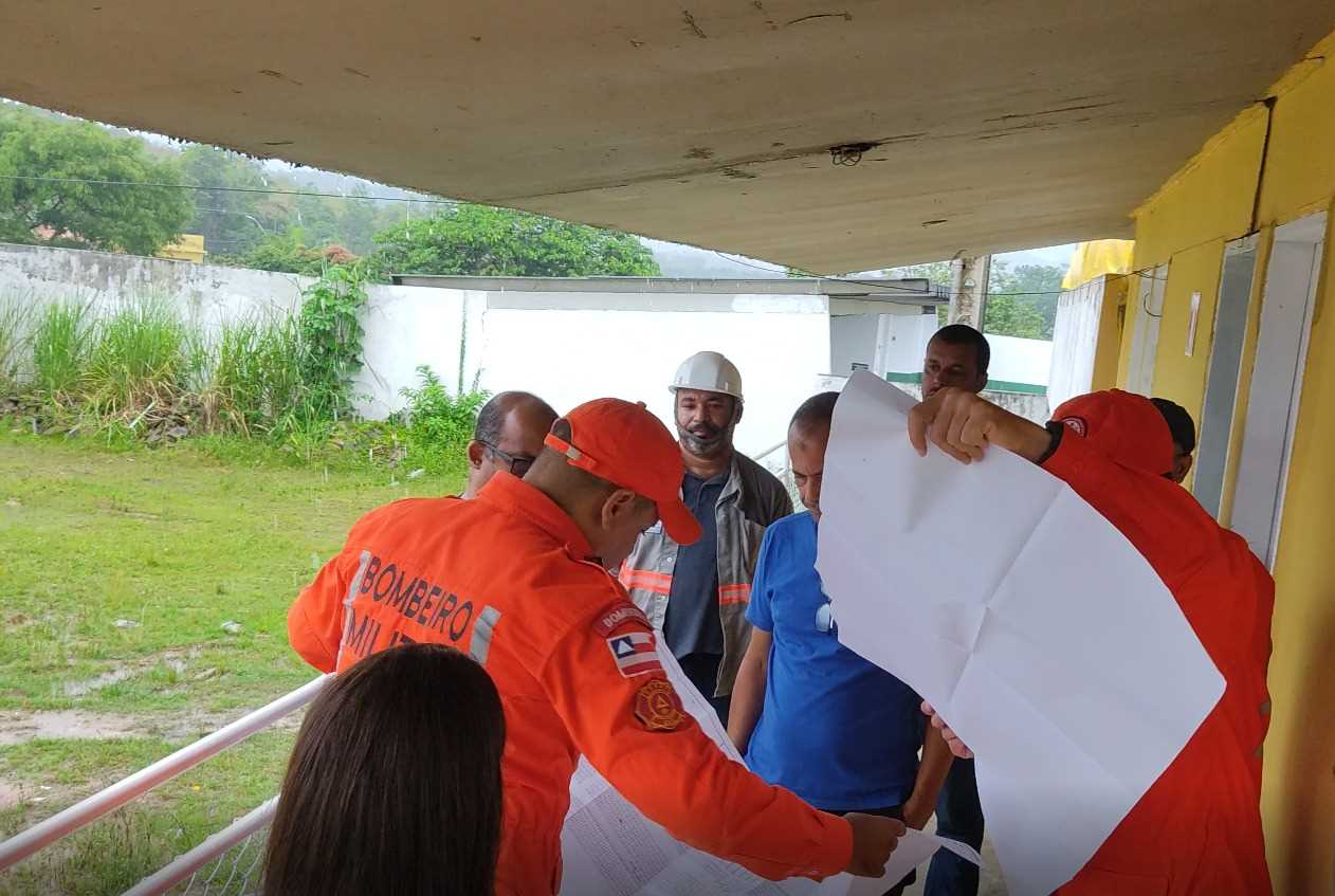 Camacã: Bombeiros fazem vistorias no Estádio Ribeirão e laudos são aprovados para jogos do campeonato baiano
